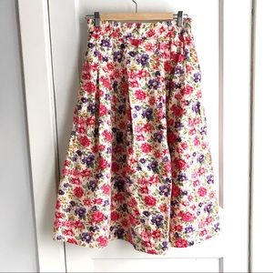 Floral skirt